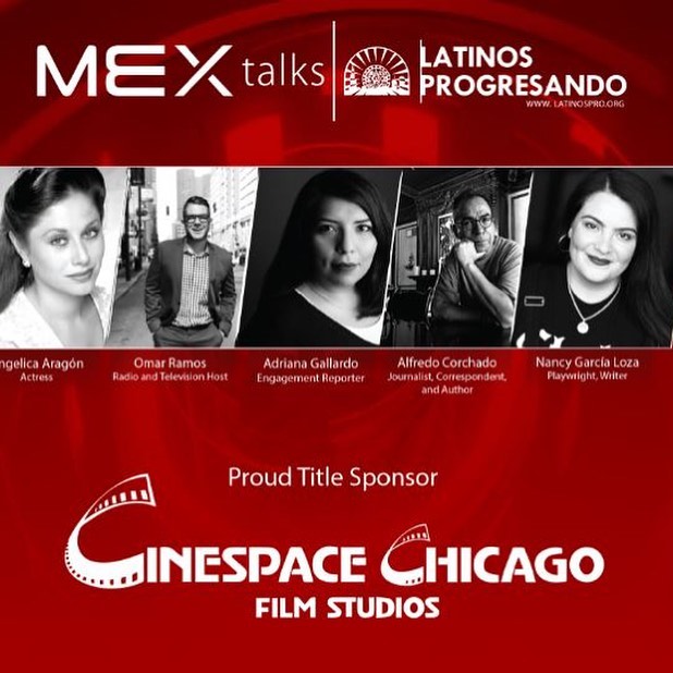 What an amazing show! Thank you to everyone who attended MEX talks 2019 and those who watched from Facebook Live! What a  powerful show diving into the role media entertainment play as a driver of our civil and cultural society. We can’t wait for MEX talks 2020!

A special thank you to our MEX talks speakers- without you none of this would be possible. Your stories and accomplishments were moving and a true testament to how media entertainment affect our society. 
A very special thank you to all of our sponsors, especially tonight’s title sponsor @cinespace_chicago and presenting sponsor @esperanzahealthcenters for making MEX talks 2019 possible.