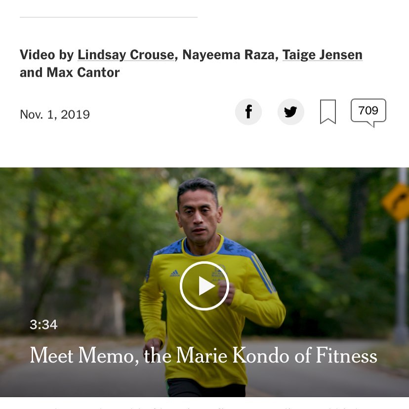 In 2019, Memo became a top runner globally in his age group and the second fastest American in his age group. “If I ran for Mexico, I would be number one, but I wanted to represent the United States [to] say thank you for everything I have” said Memo. #MEXtalksMonday 
Link in bio. .
.
Let Memo inspire you to #Run4Latinos at the 2020 Bank of America Chicago Marathon. Email teamlatinos@latinospro.org to learn more today!