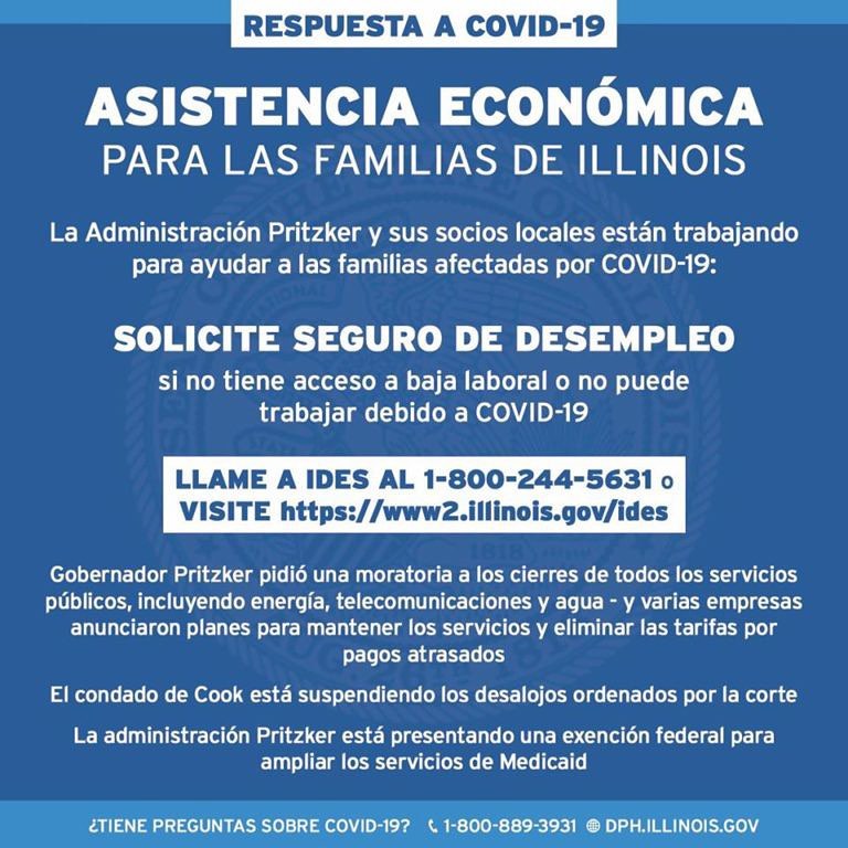 Asistencia económica puede estar disponible para algunas personas cuyo desempleo es atribuible al Coronavirus (COVID-19). ¡Comparte esta publicación con alguien que conozcas que podría beneficiarse de ella!